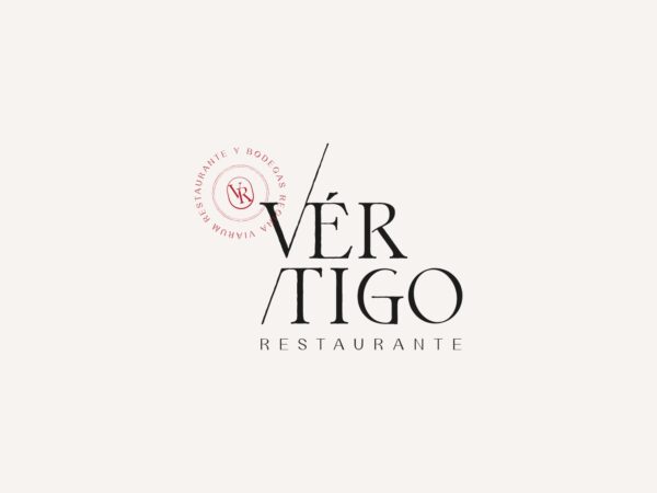 <span>Restaurante Vértigo — Identidad y aplicación de marca</span><i>→</i>